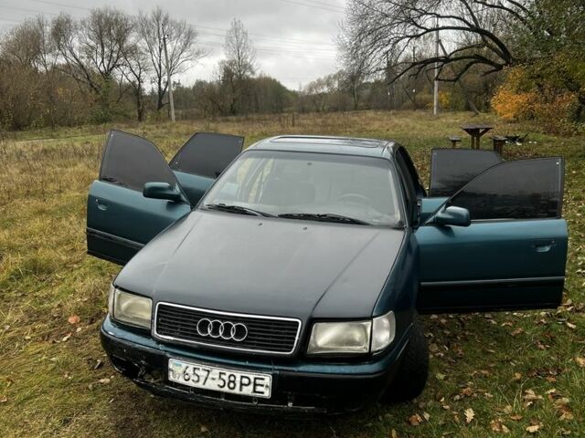 Зелений Ауді 100, об'ємом двигуна 2.3 л та пробігом 401 тис. км за 1250 $, фото 5 на Automoto.ua
