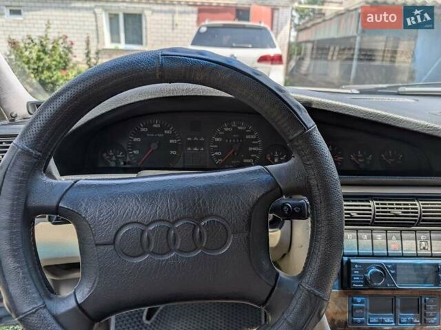 Зеленый Ауди 100, объемом двигателя 2.8 л и пробегом 350 тыс. км за 3800 $, фото 3 на Automoto.ua