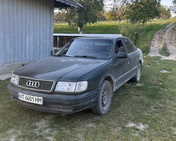 Зеленый Ауди 100, объемом двигателя 2.46 л и пробегом 237 тыс. км за 2600 $, фото 3 на Automoto.ua