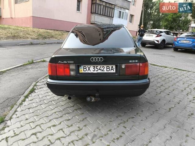 Зеленый Ауди 100, объемом двигателя 2.3 л и пробегом 300 тыс. км за 3500 $, фото 5 на Automoto.ua