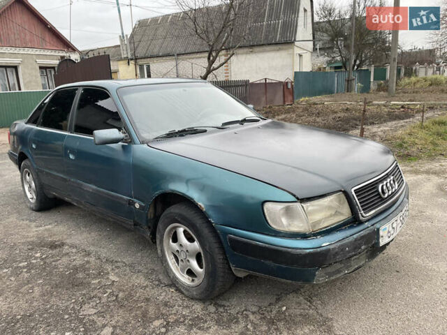 Зеленый Ауди 100, объемом двигателя 2.3 л и пробегом 300 тыс. км за 1500 $, фото 6 на Automoto.ua