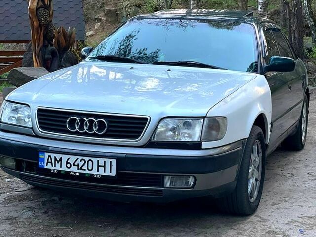 Зеленый Ауди 100, объемом двигателя 2.6 л и пробегом 454 тыс. км за 2900 $, фото 2 на Automoto.ua