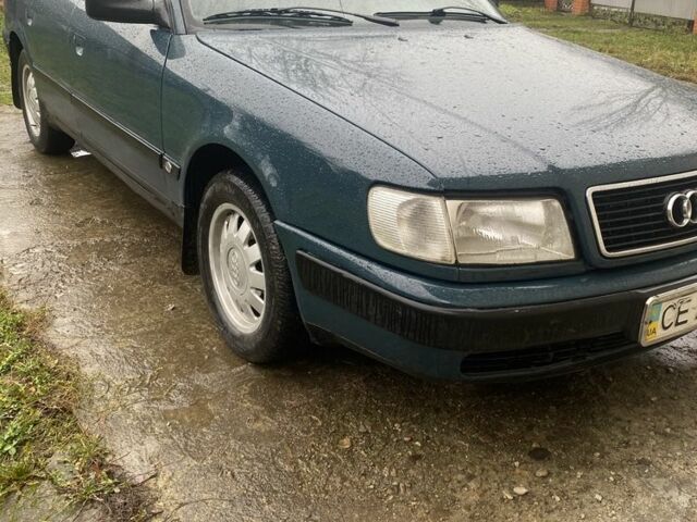 Зеленый Ауди 100, объемом двигателя 2.3 л и пробегом 388 тыс. км за 2200 $, фото 9 на Automoto.ua