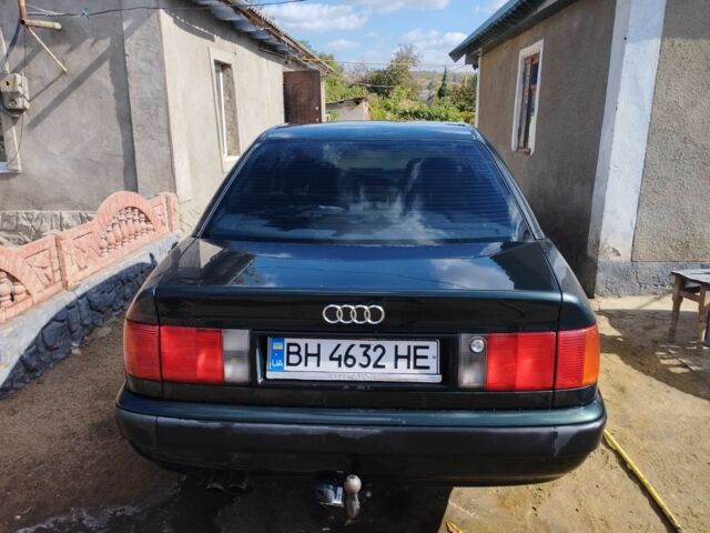 Зеленый Ауди 100, объемом двигателя 2.6 л и пробегом 125 тыс. км за 833 $, фото 3 на Automoto.ua