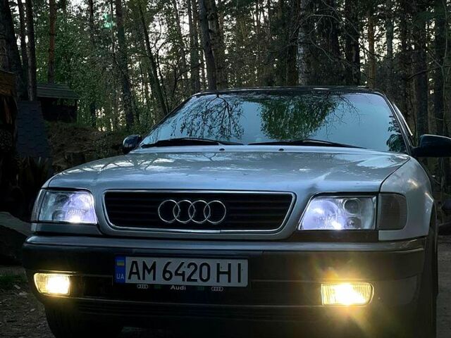 Зеленый Ауди 100, объемом двигателя 2.6 л и пробегом 454 тыс. км за 2900 $, фото 5 на Automoto.ua