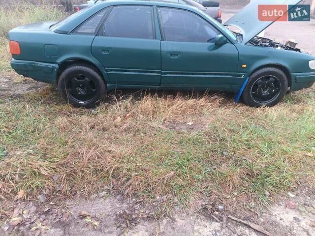 Зеленый Ауди 100, объемом двигателя 2.77 л и пробегом 350 тыс. км за 2100 $, фото 8 на Automoto.ua