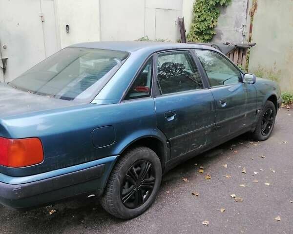 Зеленый Ауди 100, объемом двигателя 2.6 л и пробегом 320 тыс. км за 2300 $, фото 4 на Automoto.ua