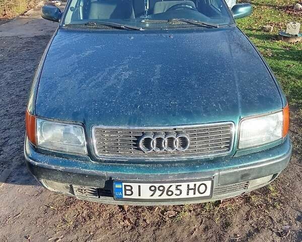 Зеленый Ауди 100, объемом двигателя 2.3 л и пробегом 135 тыс. км за 1300 $, фото 8 на Automoto.ua