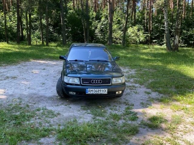 Зеленый Ауди 100, объемом двигателя 2.6 л и пробегом 3 тыс. км за 3500 $, фото 1 на Automoto.ua