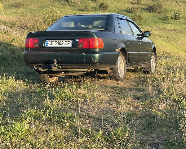 Зеленый Ауди 100, объемом двигателя 2.31 л и пробегом 300 тыс. км за 2800 $, фото 3 на Automoto.ua