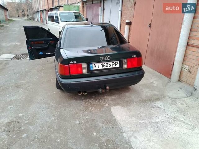 Зеленый Ауди 100, объемом двигателя 2.6 л и пробегом 350 тыс. км за 2600 $, фото 2 на Automoto.ua