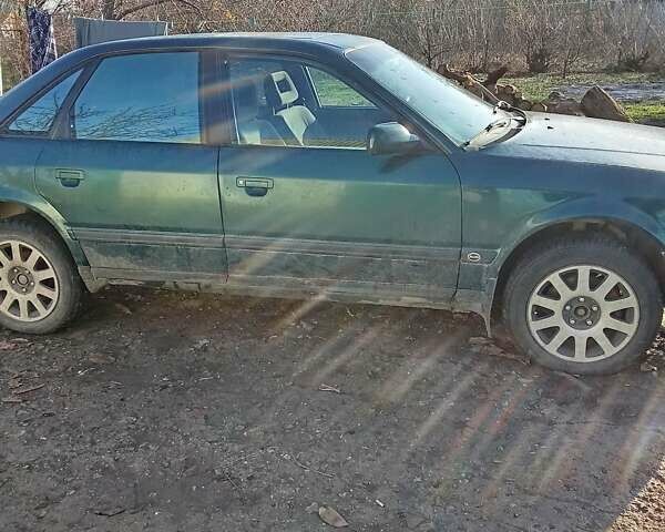 Зеленый Ауди 100, объемом двигателя 2.3 л и пробегом 135 тыс. км за 1300 $, фото 9 на Automoto.ua