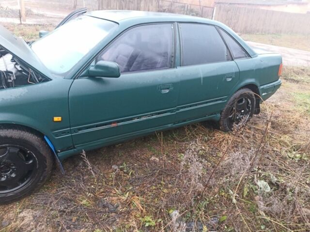 Зеленый Ауди 100, объемом двигателя 2.8 л и пробегом 320 тыс. км за 2100 $, фото 3 на Automoto.ua
