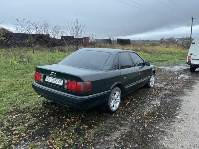 Зеленый Ауди 100, объемом двигателя 2 л и пробегом 300 тыс. км за 1700 $, фото 2 на Automoto.ua