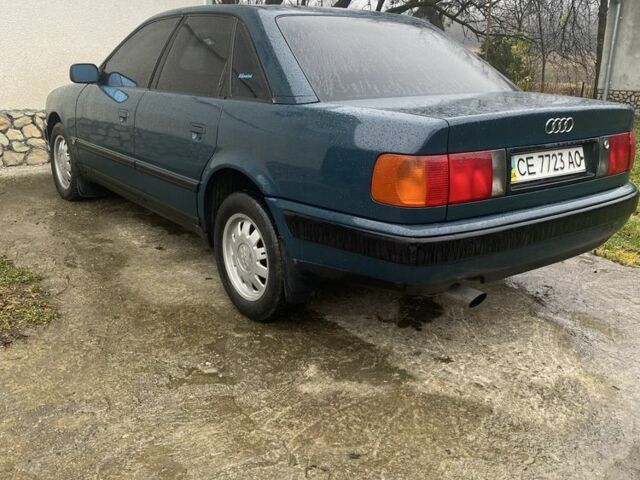 Зеленый Ауди 100, объемом двигателя 2.3 л и пробегом 388 тыс. км за 2200 $, фото 11 на Automoto.ua