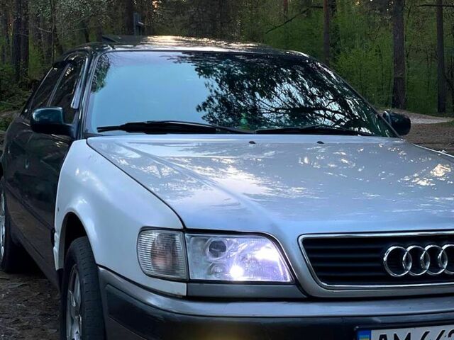 Зеленый Ауди 100, объемом двигателя 2.6 л и пробегом 454 тыс. км за 2900 $, фото 4 на Automoto.ua