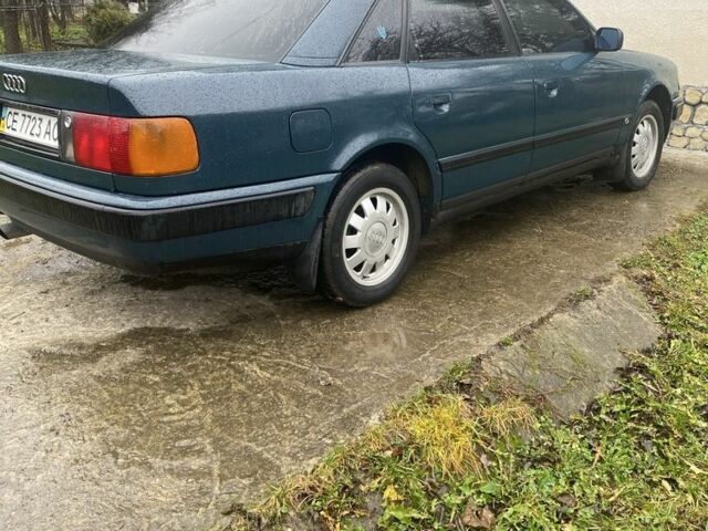 Зеленый Ауди 100, объемом двигателя 2.3 л и пробегом 388 тыс. км за 2200 $, фото 10 на Automoto.ua