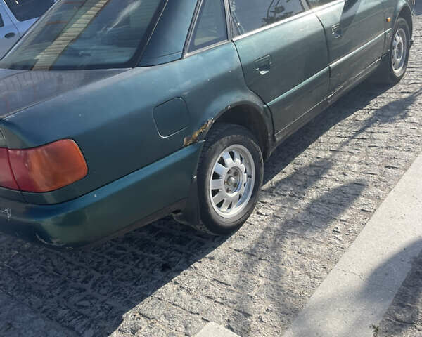 Зеленый Ауди 100, объемом двигателя 2.31 л и пробегом 300 тыс. км за 2800 $, фото 4 на Automoto.ua