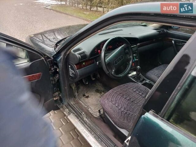 Зеленый Ауди 100, объемом двигателя 2.6 л и пробегом 378 тыс. км за 2700 $, фото 13 на Automoto.ua