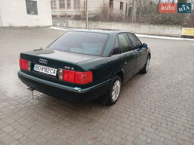 Зеленый Ауди 100, объемом двигателя 2.6 л и пробегом 378 тыс. км за 2700 $, фото 9 на Automoto.ua
