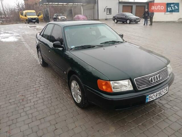 Зеленый Ауди 100, объемом двигателя 2.6 л и пробегом 378 тыс. км за 2700 $, фото 11 на Automoto.ua