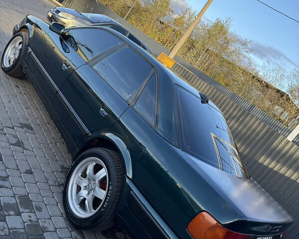 Зеленый Ауди 100, объемом двигателя 2.8 л и пробегом 470 тыс. км за 3500 $, фото 3 на Automoto.ua