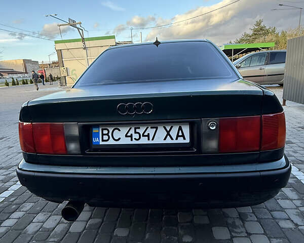 Зеленый Ауди 100, объемом двигателя 2.8 л и пробегом 470 тыс. км за 3500 $, фото 6 на Automoto.ua
