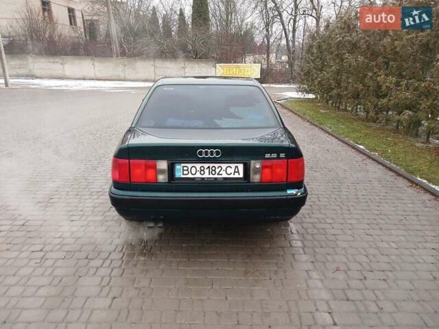 Зеленый Ауди 100, объемом двигателя 2.6 л и пробегом 378 тыс. км за 2700 $, фото 10 на Automoto.ua
