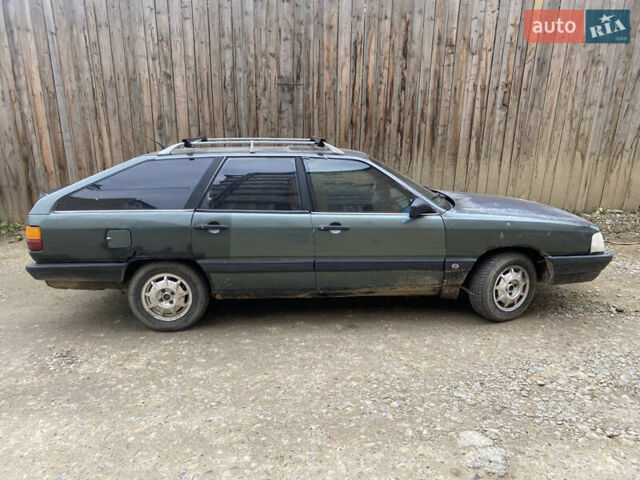 Зеленый Ауди 100, объемом двигателя 2.3 л и пробегом 500 тыс. км за 850 $, фото 1 на Automoto.ua