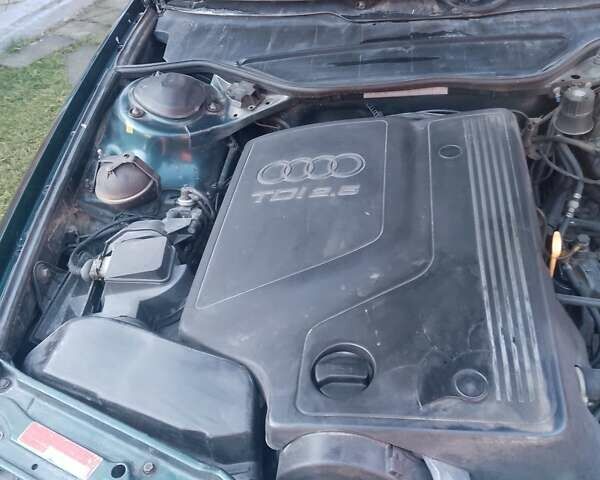 Зелений Ауді 100, об'ємом двигуна 2.46 л та пробігом 365 тис. км за 3650 $, фото 6 на Automoto.ua