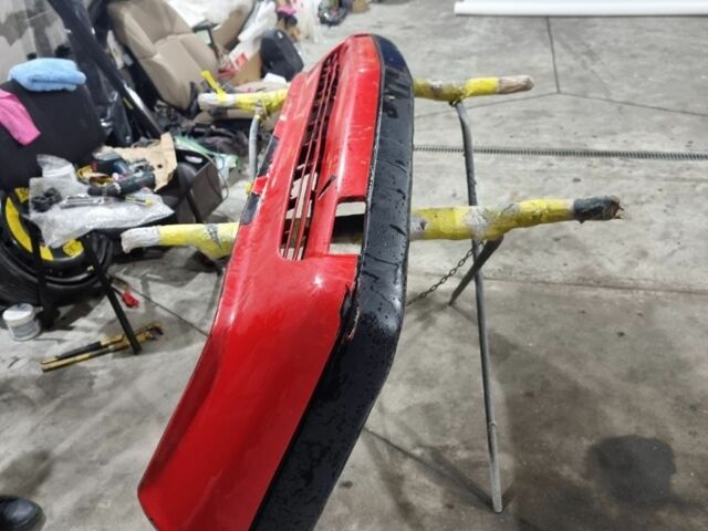 Красный Ауди 200, объемом двигателя 2.2 л и пробегом 300 тыс. км за 3400 $, фото 5 на Automoto.ua