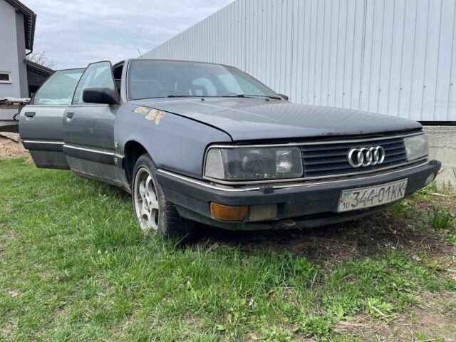 Серый Ауди 200, объемом двигателя 2.2 л и пробегом 300 тыс. км за 1000 $, фото 2 на Automoto.ua