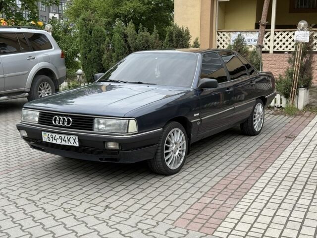 Синий Ауди 200, объемом двигателя 2.2 л и пробегом 400 тыс. км за 2200 $, фото 2 на Automoto.ua