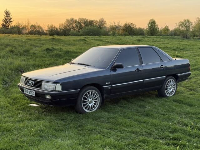 Синий Ауди 200, объемом двигателя 2.2 л и пробегом 400 тыс. км за 2200 $, фото 1 на Automoto.ua