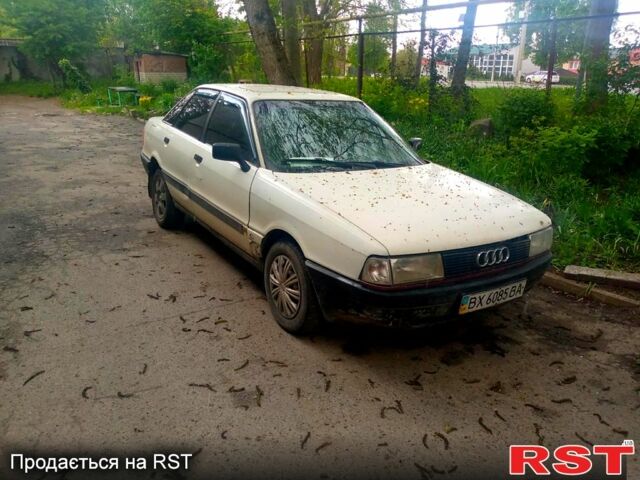 Белый Ауди 80, объемом двигателя 1.8 л и пробегом 0 тыс. км за 1350 $, фото 3 на Automoto.ua