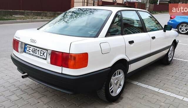 Белый Ауди 80, объемом двигателя 1.78 л и пробегом 180 тыс. км за 3000 $, фото 12 на Automoto.ua