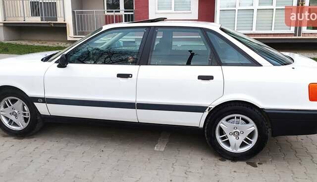 Белый Ауди 80, объемом двигателя 1.78 л и пробегом 180 тыс. км за 3000 $, фото 15 на Automoto.ua