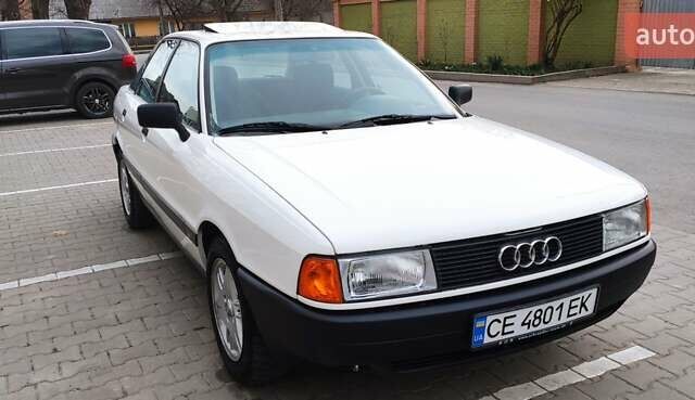 Белый Ауди 80, объемом двигателя 1.78 л и пробегом 180 тыс. км за 3000 $, фото 5 на Automoto.ua