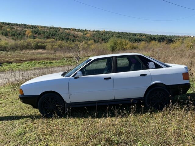 Білий Ауді 80, об'ємом двигуна 1.8 л та пробігом 270 тис. км за 1000 $, фото 2 на Automoto.ua