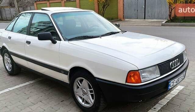 Белый Ауди 80, объемом двигателя 1.78 л и пробегом 180 тыс. км за 3000 $, фото 6 на Automoto.ua