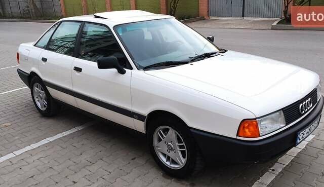Белый Ауди 80, объемом двигателя 1.78 л и пробегом 180 тыс. км за 3000 $, фото 8 на Automoto.ua