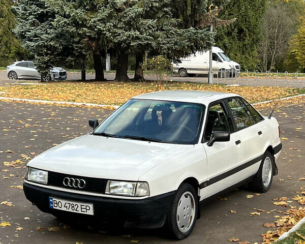 Білий Ауді 80, об'ємом двигуна 1.8 л та пробігом 300 тис. км за 1750 $, фото 2 на Automoto.ua