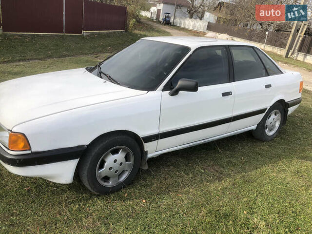 Белый Ауди 80, объемом двигателя 1.8 л и пробегом 380 тыс. км за 1666 $, фото 1 на Automoto.ua