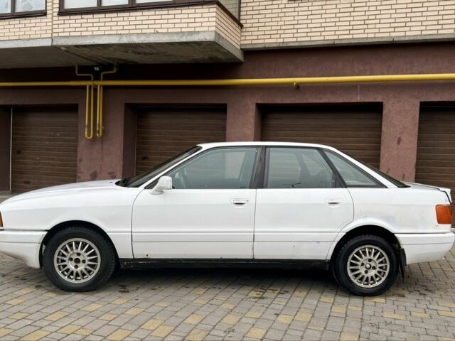 Білий Ауді 80, об'ємом двигуна 1.8 л та пробігом 418 тис. км за 1750 $, фото 3 на Automoto.ua