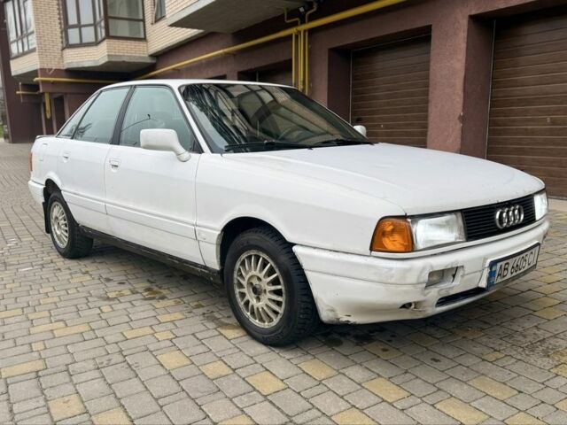 Білий Ауді 80, об'ємом двигуна 1.8 л та пробігом 418 тис. км за 1750 $, фото 10 на Automoto.ua