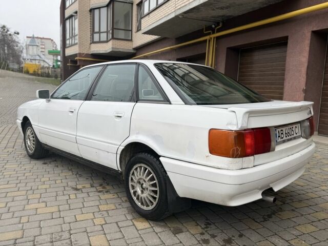 Білий Ауді 80, об'ємом двигуна 1.8 л та пробігом 418 тис. км за 1750 $, фото 15 на Automoto.ua