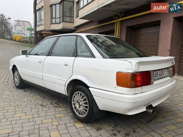 Белый Ауди 80, объемом двигателя 1.78 л и пробегом 418 тыс. км за 1750 $, фото 3 на Automoto.ua