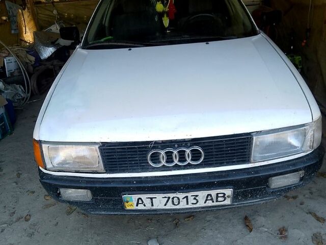 Білий Ауді 80, об'ємом двигуна 1.8 л та пробігом 300 тис. км за 1500 $, фото 1 на Automoto.ua