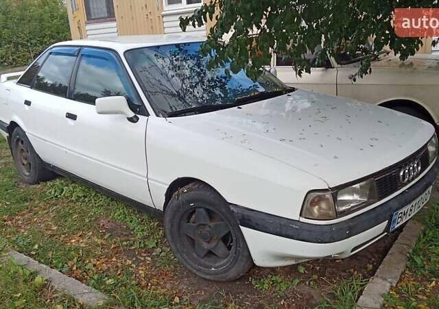 Білий Ауді 80, об'ємом двигуна 1.98 л та пробігом 326 тис. км за 1100 $, фото 1 на Automoto.ua