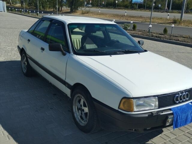 Білий Ауді 80, об'ємом двигуна 1.9 л та пробігом 369 тис. км за 2200 $, фото 3 на Automoto.ua